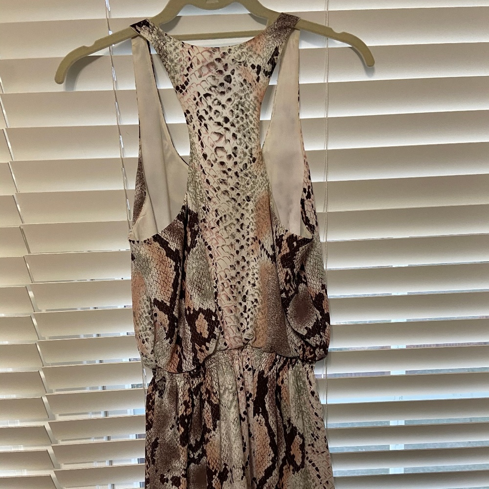 Snake pattern Dress